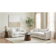 Coaster Isabella 2-piece Fabric Upholstered Sofa Set in Sand