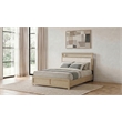 Coaster Hendricks Transitional Queen Wood Platform Bed in Light Oak
