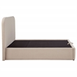 Coaster Anders Full Upholstered Fabric Platform Bed in Beige