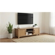 Coaster Beasley 71-Inch 2-Door Wood TV Stand for TVs up to 75