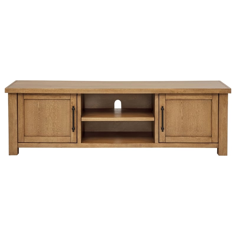Coaster Beasley 71-Inch 2-Door Wood TV Stand for TVs up to 75