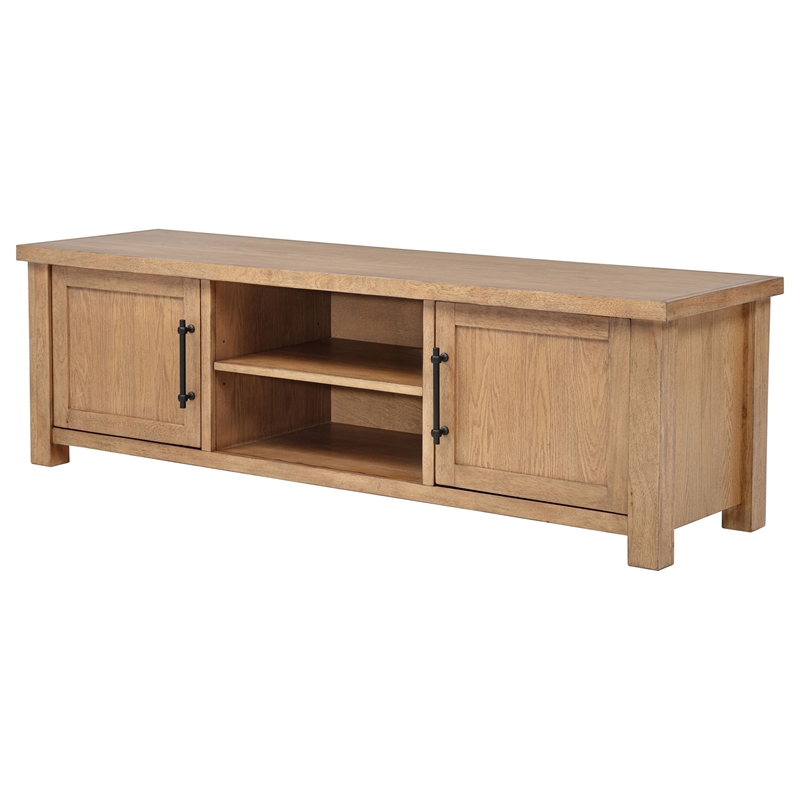 Coaster Beasley 71-Inch 2-Door Wood TV Stand for TVs up to 75