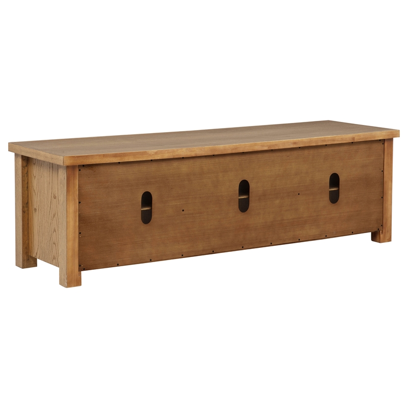 Coaster Beasley 71-Inch 2-Door Wood TV Stand for TVs up to 75