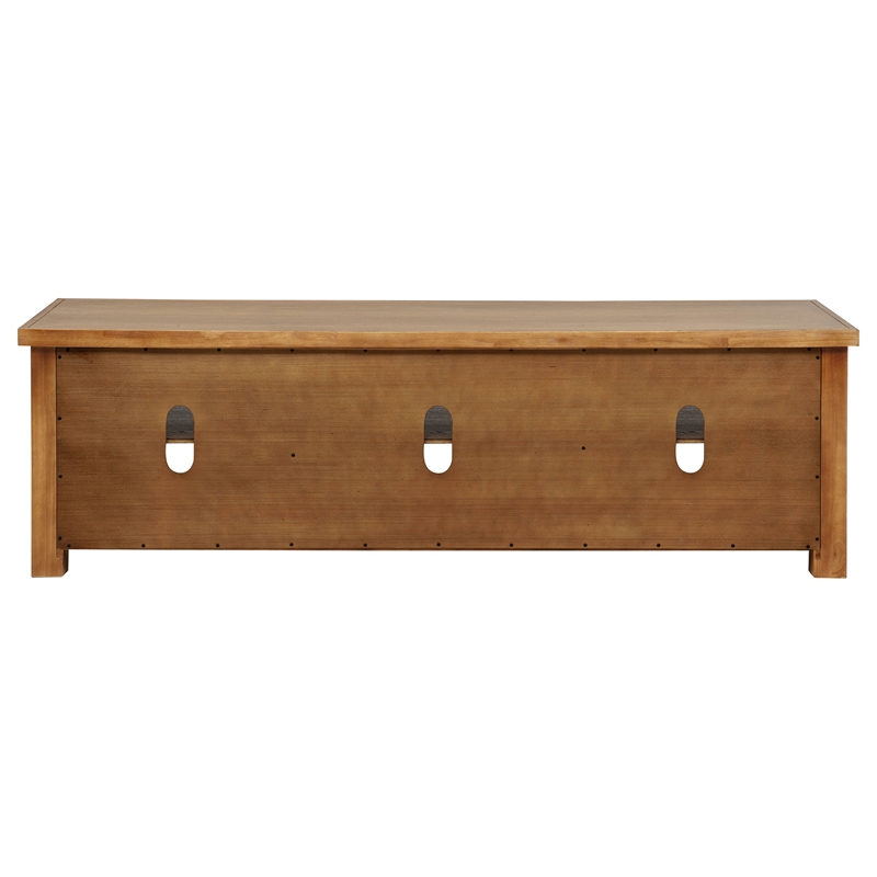 Coaster Beasley 71-Inch 2-Door Wood TV Stand for TVs up to 75