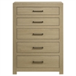 Coaster Hendricks 5-Drawer Transitional Wood Chest of Drawers in Light Oak