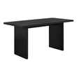 Coaster Decker 70-Inch Wood Counter Height Dining Table in Black