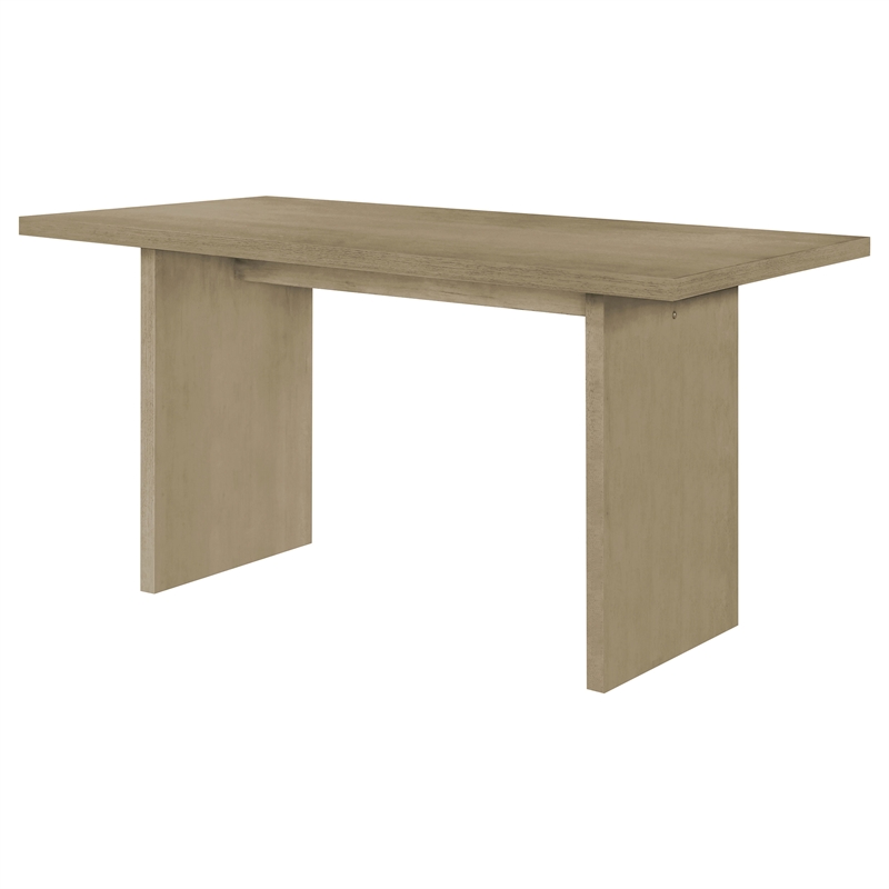 Coaster Decker 70-Inch Wood Counter Height Dining Table in Natural Oak