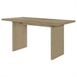 Coaster Decker 70-Inch Wood Counter Height Dining Table in Natural Oak