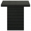 Coaster Decker Square Wood Occasional Side End Table in Black
