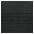 Coaster Decker Square Wood Occasional Side End Table in Black