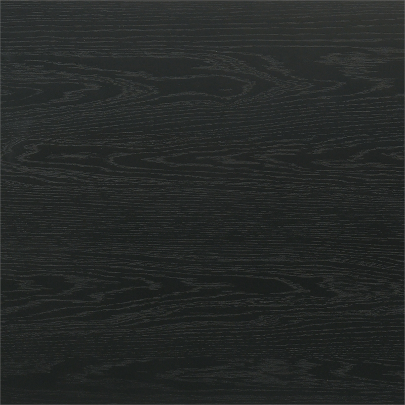 Coaster Decker 47-Inch Rectangular Wood Cocktail Coffee Table in Black