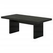 Coaster Decker 47-Inch Rectangular Wood Cocktail Coffee Table in Black
