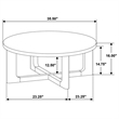 Coaster Kessler 16