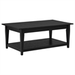 Coaster Lindenton Rectangular Wood Occasional Cocktail Coffee Table in Black