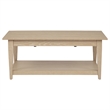 Coaster Lindenton Rectangular Wood Occasional Cocktail Coffee Table in Blonde