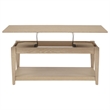 Coaster Lindenton Rectangular Wood Occasional Cocktail Coffee Table in Blonde