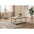 Coaster Lindenton 2-Piece Wood Lift-Top Coffee Table Set in Blonde