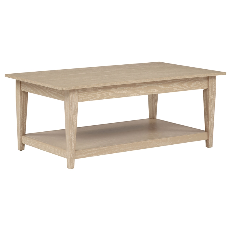 Coaster Lindenton 3-Piece Wood Lift-Top Coffee Table Set in Blonde