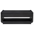 Coaster Leandro Rectangular Wood Cocktail Coffee Table in Burnished Black