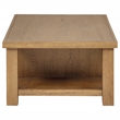 Coaster Beasley 3-Piece Wood Coffee Table Set with Drawers in Golden Oak