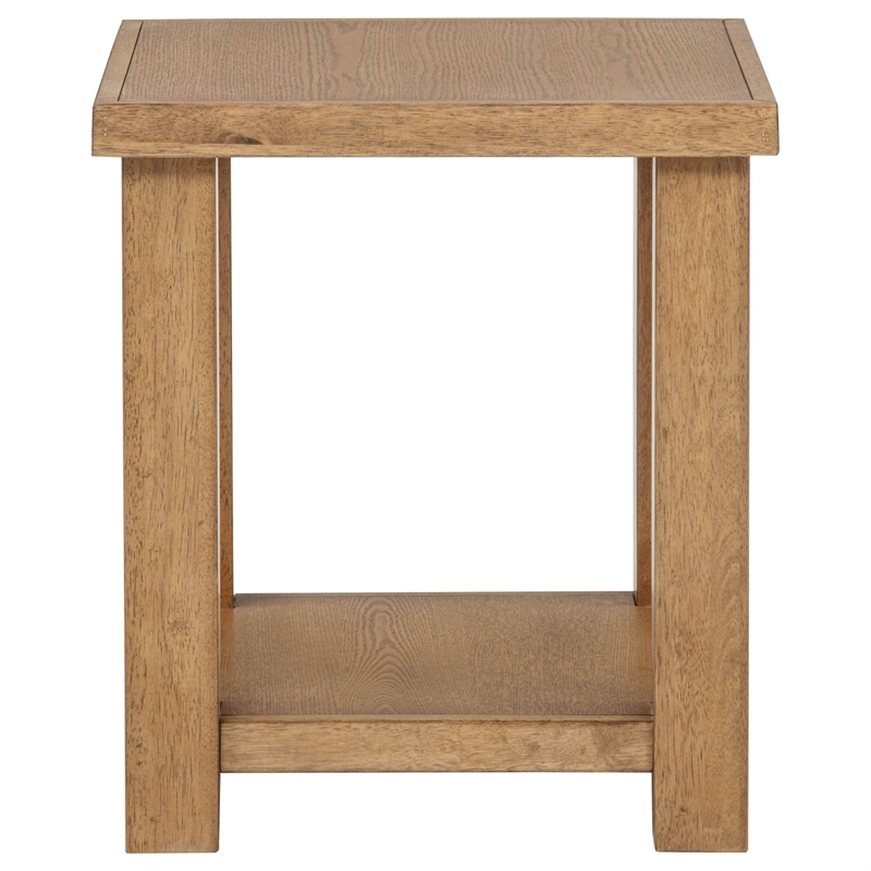 Coaster Beasley 3-Piece Wood Coffee Table Set with Drawers in Golden Oak