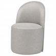 Coaster Aubrey 19.75'' Fabric Barrel Dining Side Chair in Beige