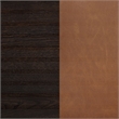 Coaster Tegan 19.25'' Faux Leather and Wood Dining Side Chair in Cognac Brown