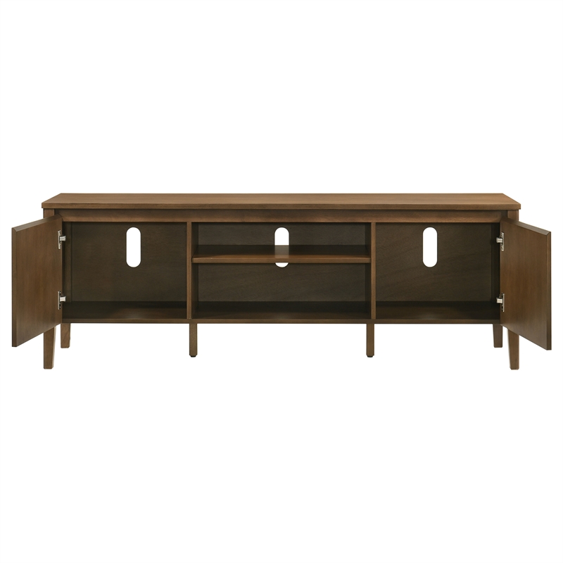 Coaster Thori 2-Door Wood TV Stand Media Console for TVs up to 68
