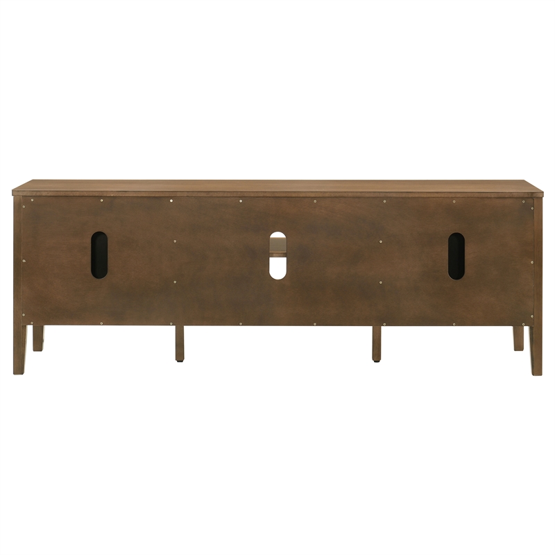 Coaster Thori 2-Door Wood TV Stand Media Console for TVs up to 68