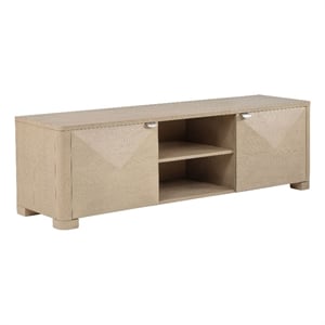 Coaster Marcelo 71&quot 2-Door Transitional Wood TV Stand Media Console in Light Elm
