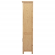 Coaster Vermes 2-Door Transitional Wood Office Cabinet Bookcase in Light Ash