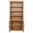 Coaster Vermes 2-Door Transitional Wood Office Cabinet Bookcase in Light Ash