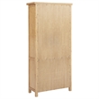 Coaster Vermes 2-Door Transitional Wood Office Cabinet Bookcase in Light Ash