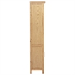 Coaster Vermes 2-Door Transitional Wood Office Cabinet Bookcase in Light Ash
