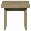 Coaster Decker Square Wood Occasional Side End Table in Natural Oak