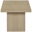 Coaster Decker Square Wood Occasional Side End Table in Natural Oak