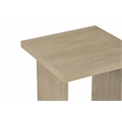 Coaster Decker Square Wood Occasional Side End Table in Natural Oak