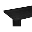 Coaster Decker 3-Piece Transitional Wood Coffee and End Table Set in Black