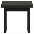 Coaster Decker 3-Piece Transitional Wood Coffee and End Table Set in Black