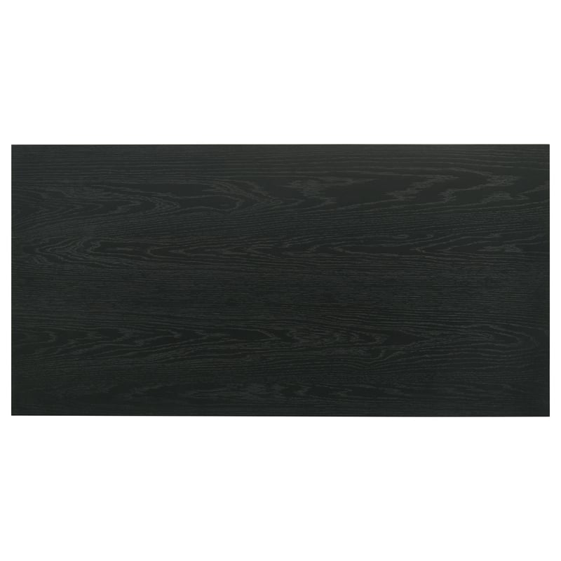 Coaster Decker 3-Piece Transitional Wood Coffee and End Table Set in Black