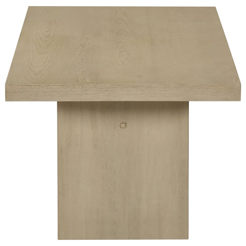 Coaster Decker 3-Piece Transitional Wood Coffee and End Table Set in Natural Oak