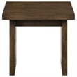 Coaster Decker 3-Piece Transitional Wood Coffee and End Table Set in Walnut