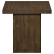 Coaster Decker 3-Piece Transitional Wood Coffee and End Table Set in Walnut