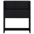 Coaster Westpark 49-inch Twin Wood Bookcase Headboard in Black