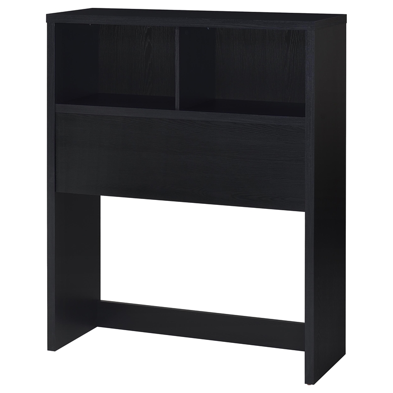Coaster Westpark 49-inch Twin Wood Bookcase Headboard in Black