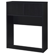 Coaster Westpark 49-inch Twin Wood Bookcase Headboard in Black
