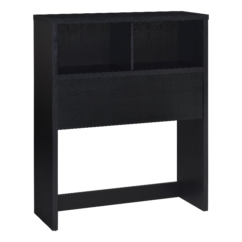 Coaster Westpark 49-inch Twin Wood Bookcase Headboard in Black
