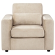Coaster Amador Chenille Upholstered Track Arm Accent Chair in Camel