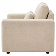 Coaster Amador Chenille Upholstered Track Arm Accent Chair in Camel