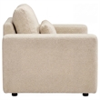Coaster Amador Chenille Upholstered Track Arm Accent Chair in Camel